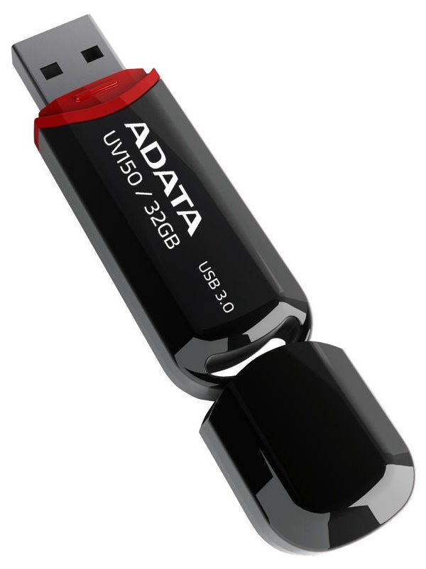ADATA DashDrive Value UV150 32GB / USB 3.2 Gen1 / černá