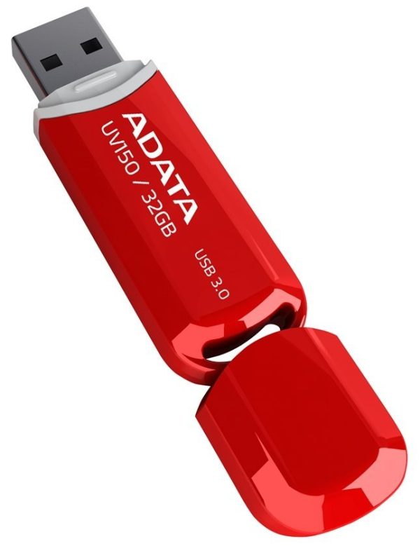 ADATA DashDrive Value UV150 32GB / USB 3.2 Gen1 / červená