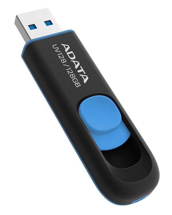ADATA DashDrive UV128 128GB / USB 3.1 / černo-modrá