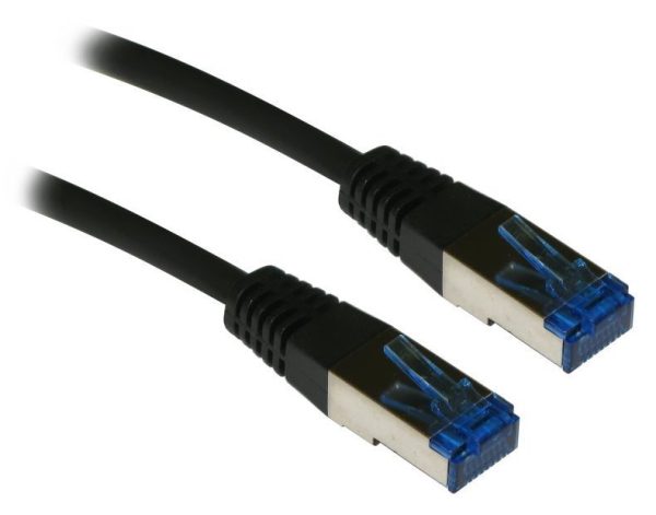 XtendLan Patch kabel Cat6A SFTP LSFRZH 5m - černý