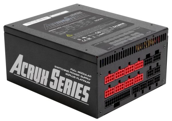Zalman zdroj ZM850-ARX / 850W / ATX / akt. PFC / 135mm ventilátor / 100 - 240V / 80+ Platinum / modular
