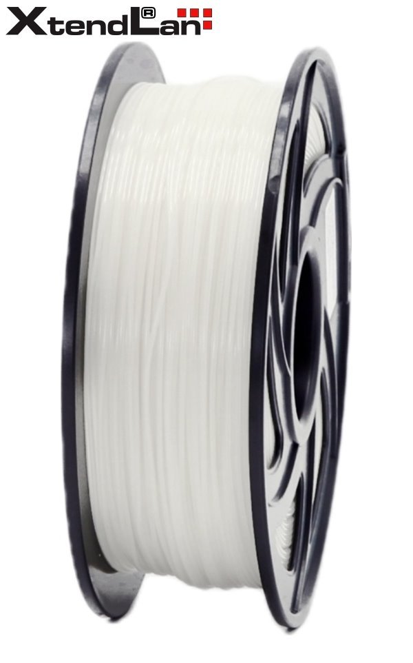 XtendLAN PETG filament 1,75mm bílý 1kg