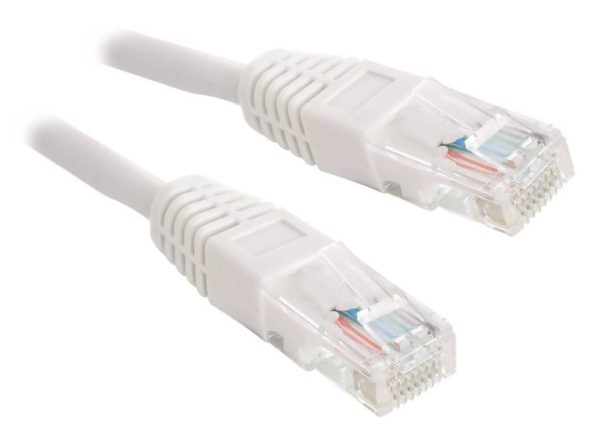 XtendLan Patch kabel Cat5e UTP 1m - bílý