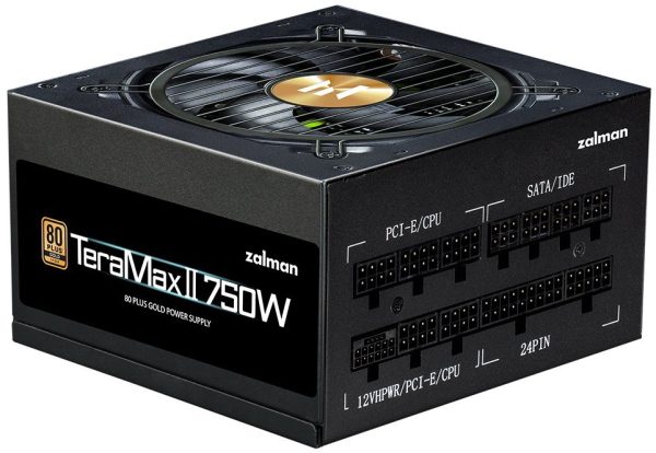 Zalman zdroj ZM750-TMX2/ 750W / ATX3.0 / active PFC / modulární / 80 Plus Gold