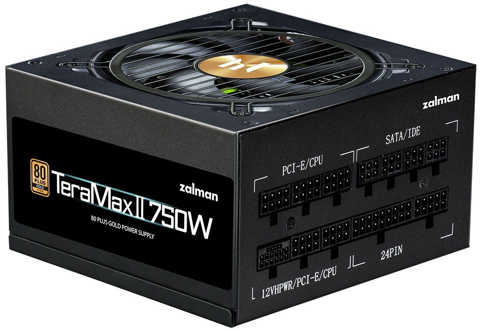 Zalman zdroj ZM750-TMX2/ 750W / ATX3.0 / active PFC / modulární / 80 Plus Gold