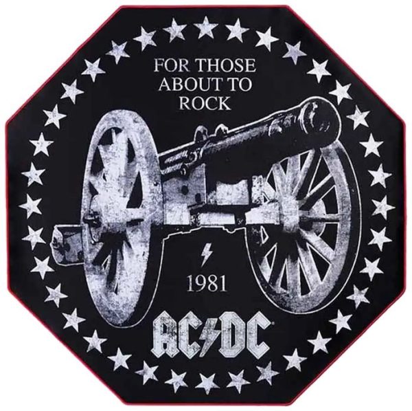 AC/DC ochranná podložka na podlahu pro herní židle