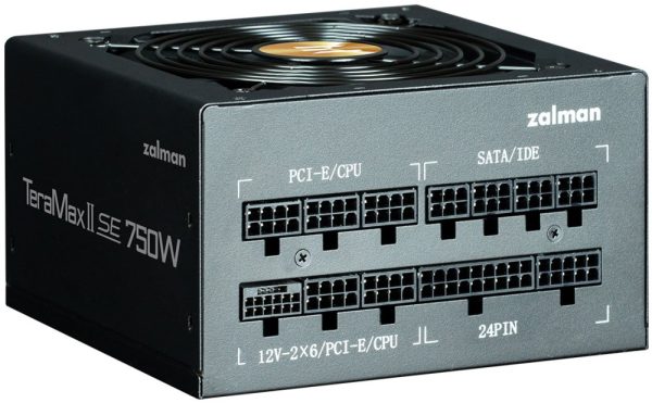 Zalman zdroj ZM750-TMX2 SE/ 750W / ATX3.1 / active PFC / modulární / 80 Plus Gold