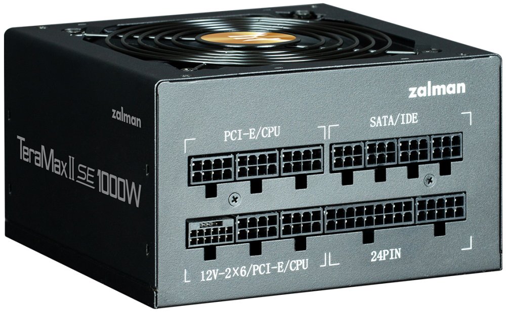 Zalman zdroj ZM1000-TMX2 SE/ 1000W / ATX3.1 / active PFC / modulární / 80 Plus Gold