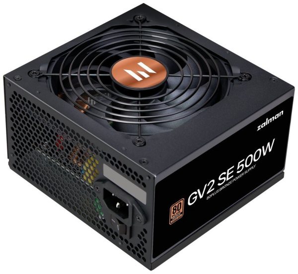 Zalman zdroj ZM500-GV2SE 500W/ ATX / akt. PFC / 120mm ventilátor / 80PLUS