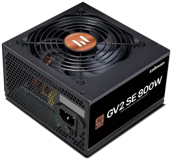Zalman zdroj ZM800-GV2SE 800W/ ATX / akt. PFC / 120mm ventilátor / 80PLUS