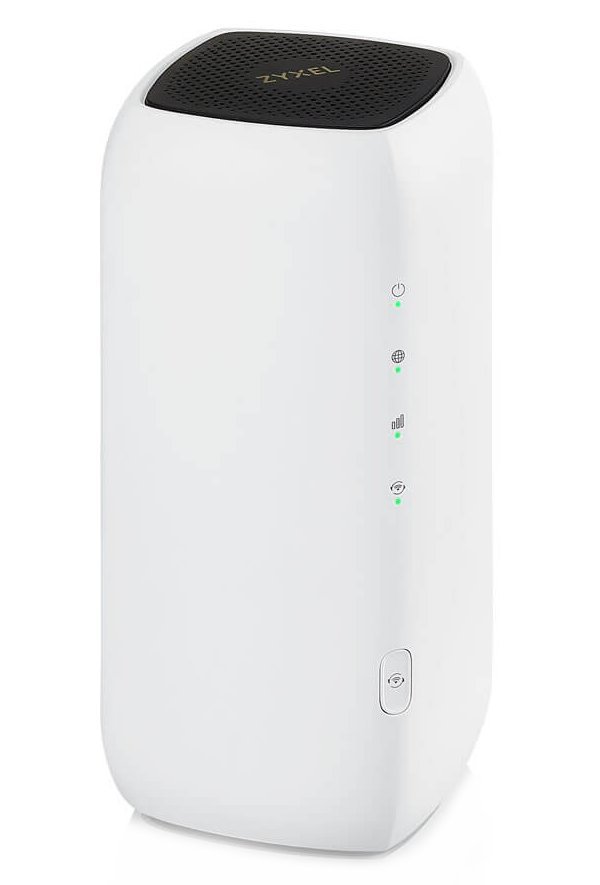Zyxel FWA505 5G NR Indoor Router, Standalone/Nebula, 1 year Nebula Pro License, AX1800 WiFi, 1x Gb LAN, EU a UK