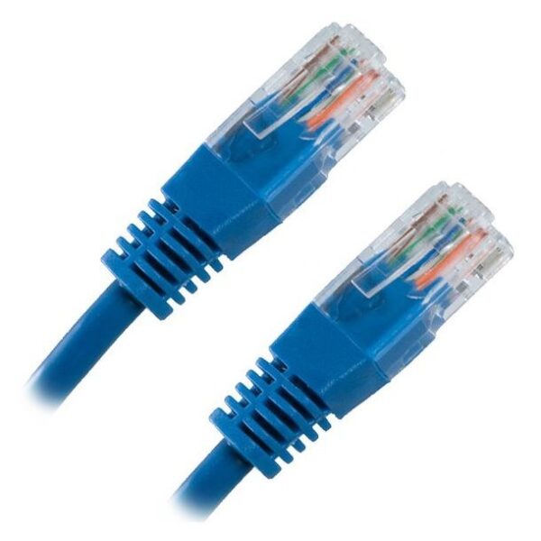 XtendLan Patch kabel Cat6 UTP 0,5m - modrý
