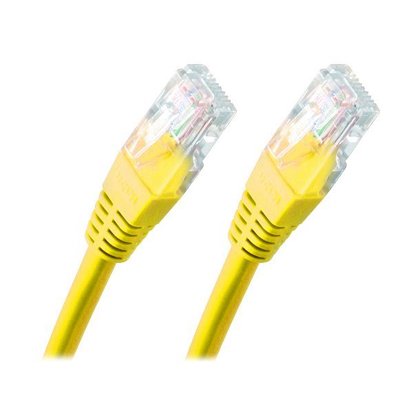XtendLan Patch kabel Cat6 UTP 2m - žlutý