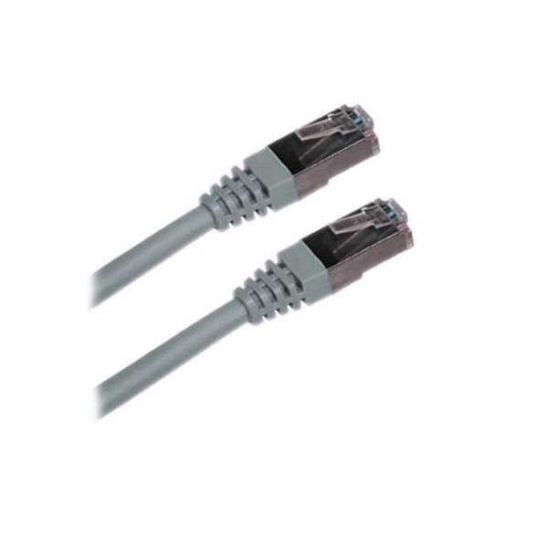 XtendLan Patch kabel Cat6A SFTP LSFRZH 0,5m - šedý
