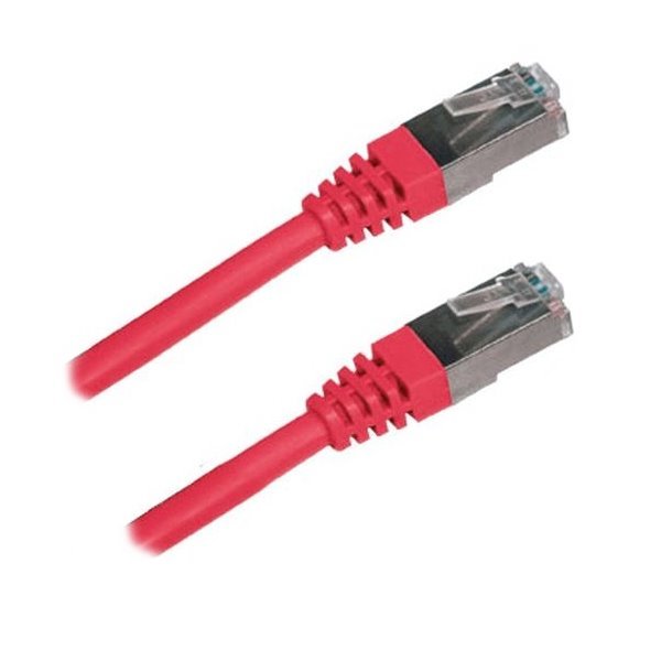 XtendLan Patch kabel Cat5e FTP 0,5m - červený