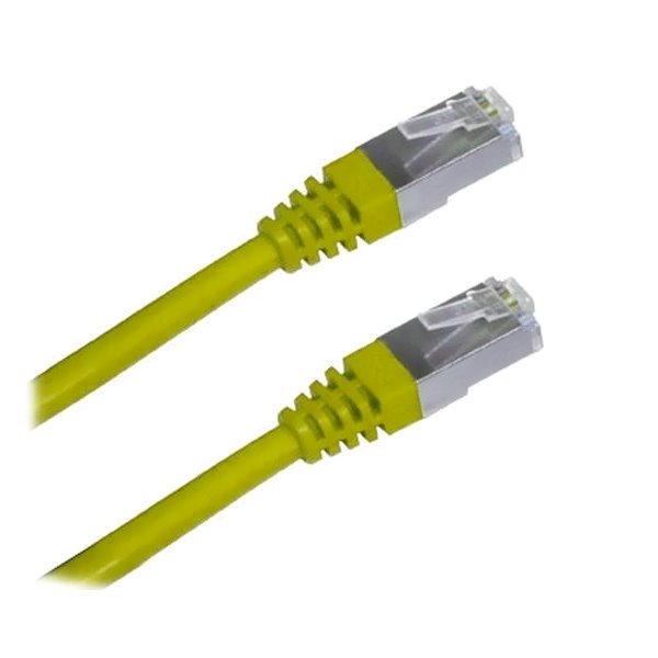 XtendLan Patch kabel Cat6A SFTP LSFRZH 0,5m - žlutý